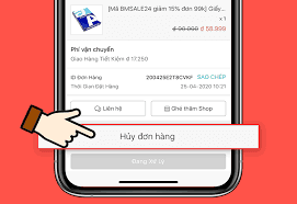 Mã giảm giá Shopee - hủy đơn hàng Shopee