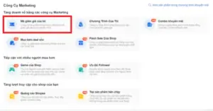 Mã giảm giá Shopee